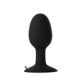 Prowler RED Large Weighted Butt Plug Black from Nice 'n' Naughty